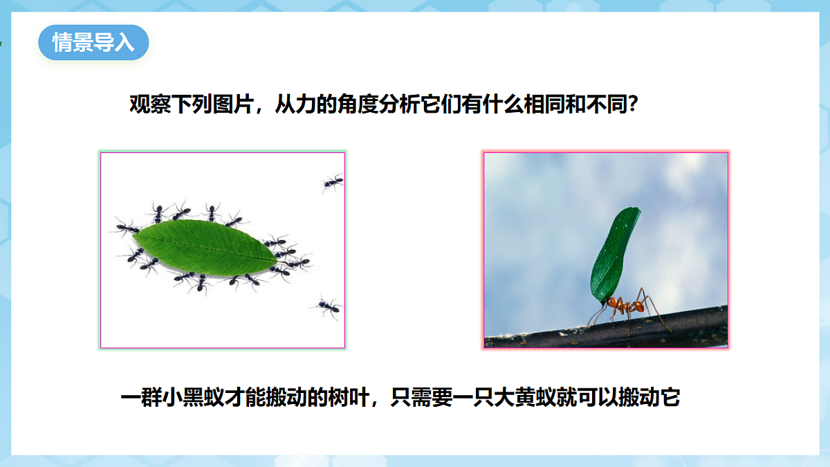 沪科版物理八年级全册第七章第二节《力的合成》 教学课件第2页