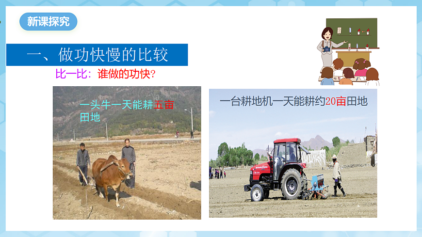 沪科版物理八年级全册第十章第二节 《功率》 教学课件第3页