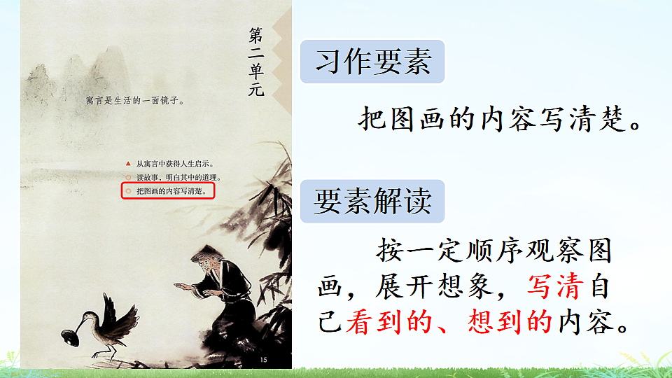 习作 看图画，写一写【上课课件优质版】第3页