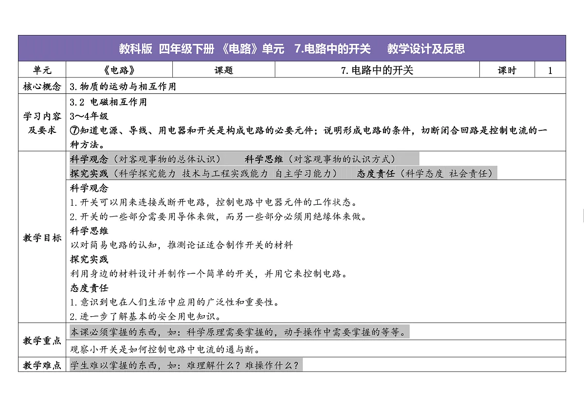 7.电路中的开关第1页