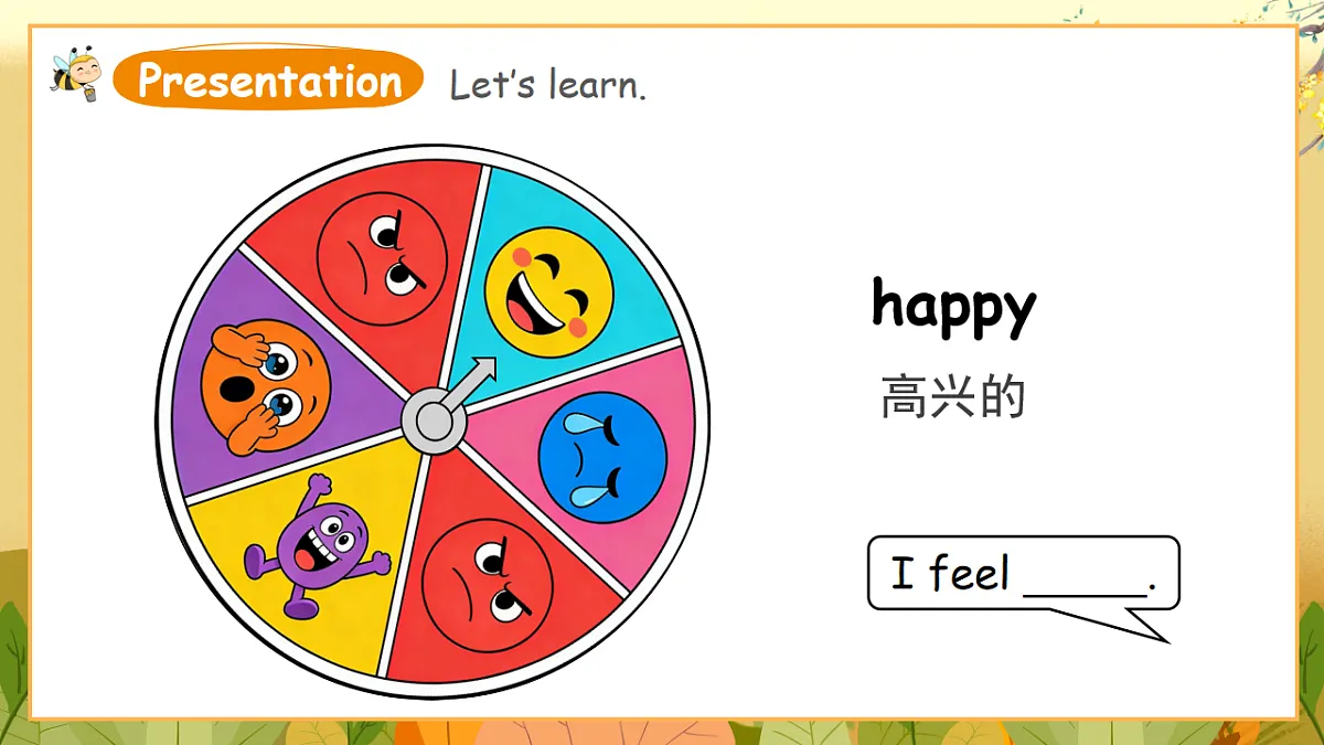 外研版（三起）英语四下 U2《How do you feel today》第1课时 Get ready 课件第5页