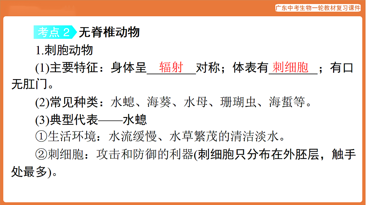 第一部分 主题二 第4讲 动物的类群-课件 2026年广东中考生物一轮复习(含答案解析）第5页