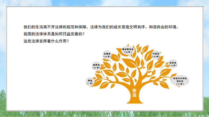 2025春人教版道德与法治七年级下册9.1 日益完善的法律体系（教学课件）第4页