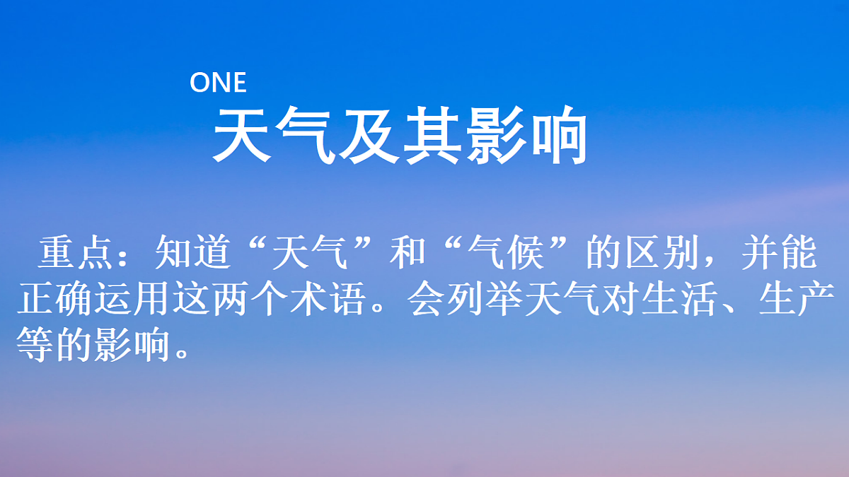 人教版初中地理七年级上册（2024）4.1 多变的天气 课件第3页