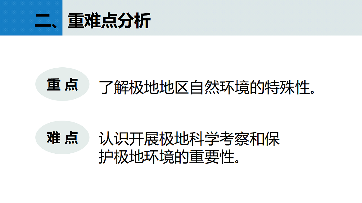 人教版初中地理七年级下册（2024）第十一章 极地地区 课件第3页