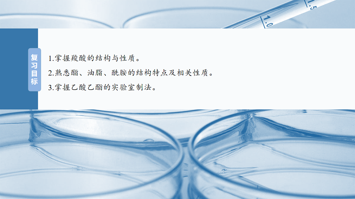 2026高三化学（人教版）一轮复习课件　第十四章　第65讲　羧酸　羧酸衍生物第2页