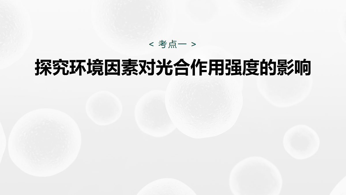 高考生物一轮复习课件-光合作用的影响因素及其应用第4页