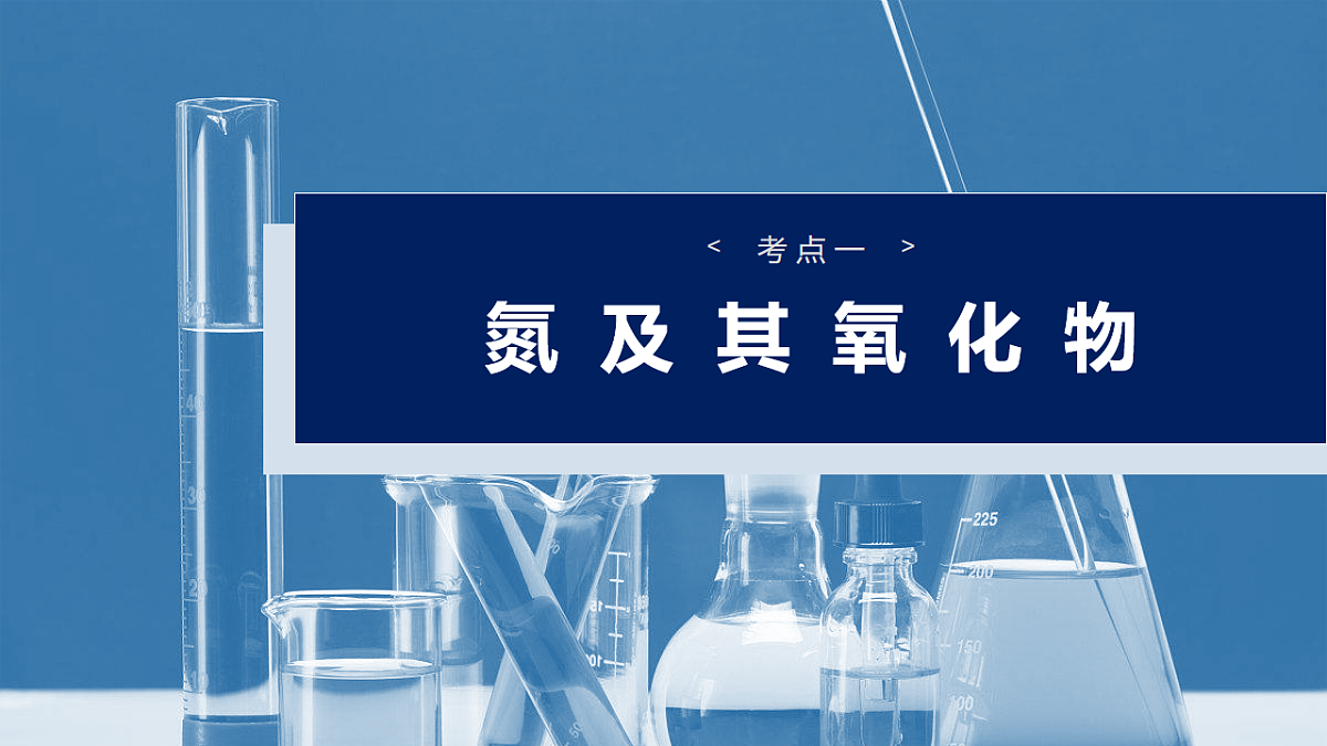 2026高三化学（人教版）一轮复习课件　第五章　第22讲　氮及其氧化物　硝酸（含答案）第4页