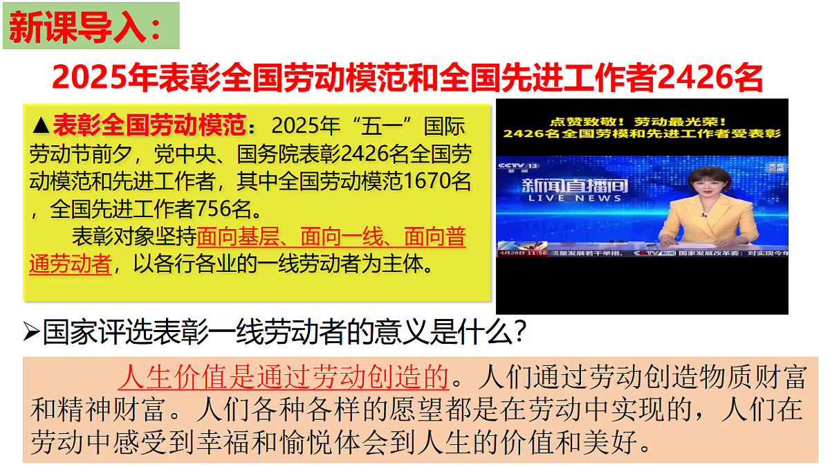 13.1 在劳动中创造人生价值 课 件-2025-2026学年 统编版道德与法治七年级上册课件PPT第2页