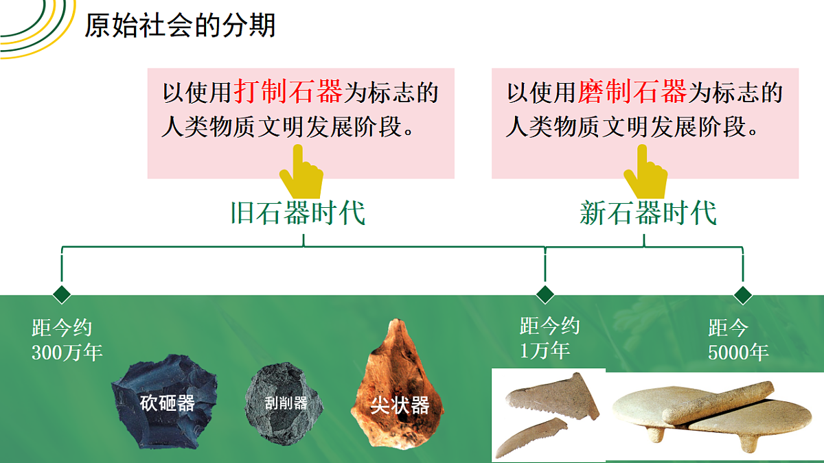 人教版初中历史七年级上册（2024）第2课 原始农业与史前社会 课件第2页