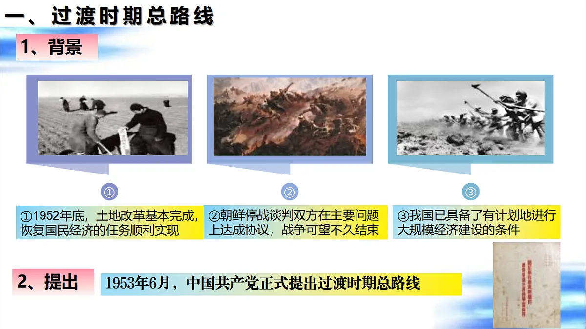 人教统编版2024初中历史八下 1-3《社会主义制度的建立》【教学课件】第8页