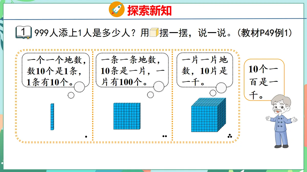 26春苏教版二年级下册数学5.1 认识计数单位“千” 课件第7页