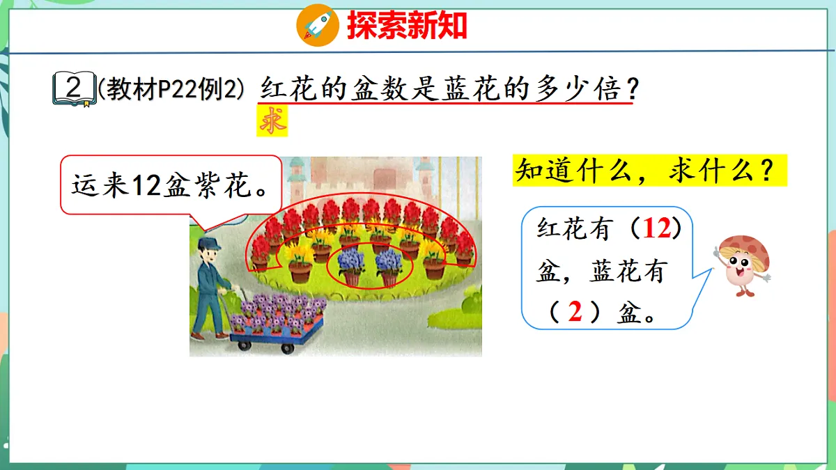26春苏教版二年级下册数学2.2 求一个数是另一个数的几倍 课件第8页
