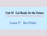 冀教版九年级英语下册课件《Unit 10 Lesson 57 Best Wishes》