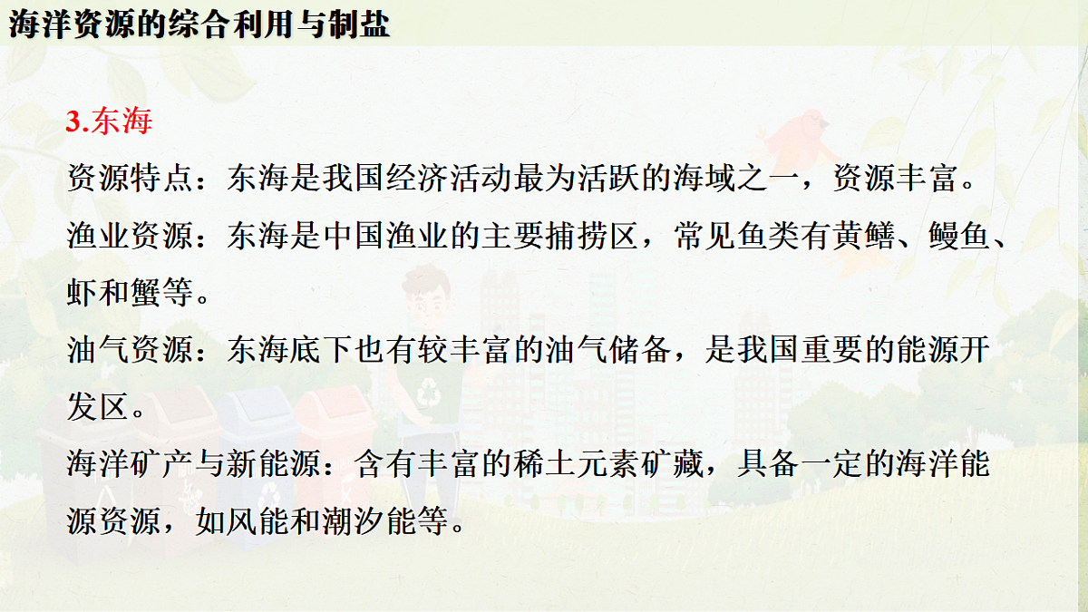 人教版九年级化学下册教学课件《第九单元 跨学科实践活动8：海洋资源的综合利用与制盐》第8页