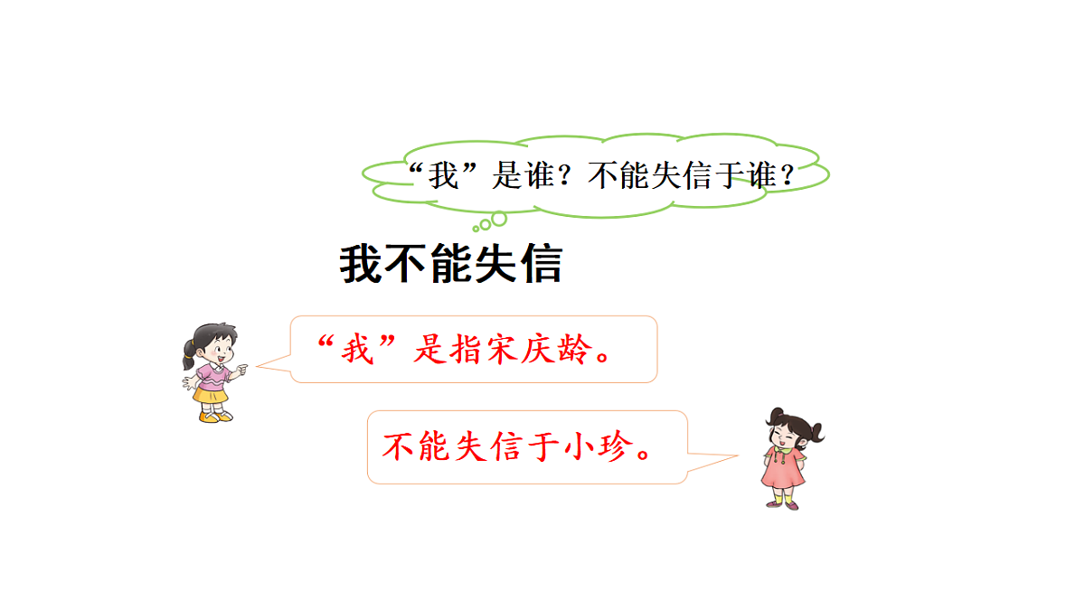 21 我不能失信 课件2025-2026学年度统编版语文三年级下册第7页