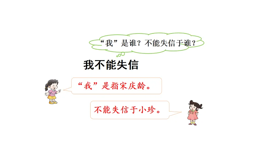 21 我不能失信 课件2025-2026学年度统编版语文三年级下册第7页
