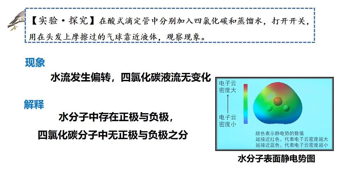 2025-2026年高二化学人教版（2019）选择性必修2 课件 第二章 第三节分子结构与物质的性质第一课时第4页