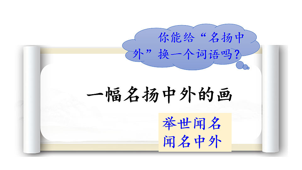 15 一幅名扬中外的画 课件2025-2026学年度统编版语文三年级下册第5页