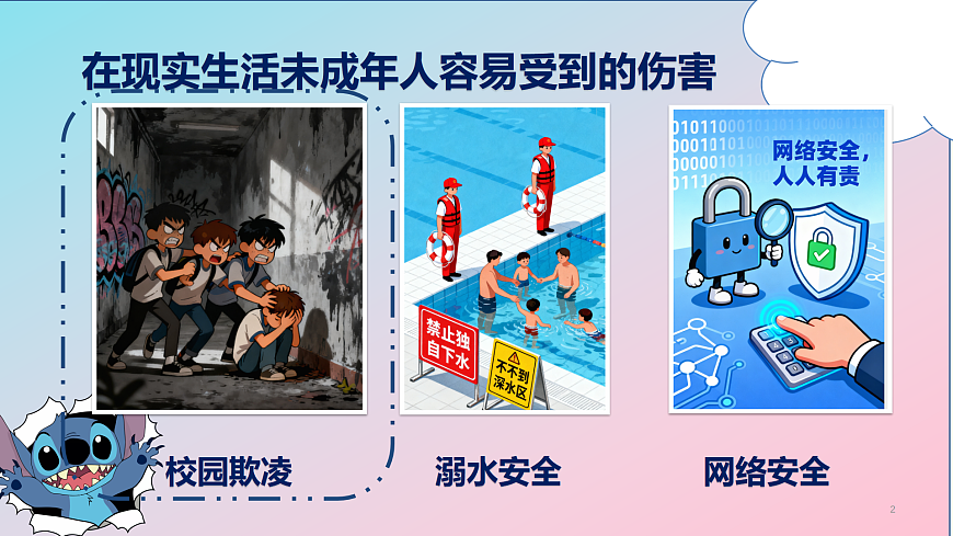 第九单元 生活面面观 第18课 学会保护好自己【抵制校园欺凌】课件 北师大版（2015）初中心理健康七年级全一册第2页