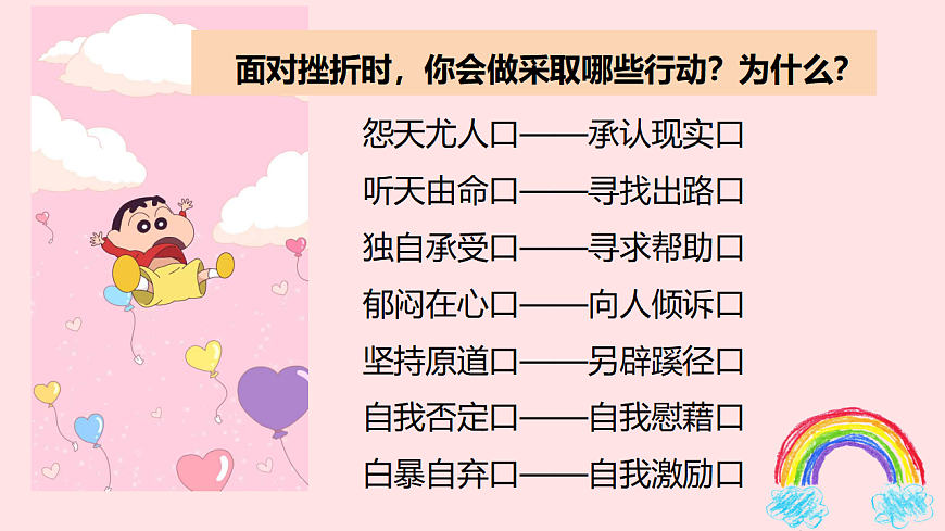 第七单元 成功起跑线 第14课【勇敢正视挫折】课件 北师大版（2015）初中心理健康七年级全一册第4页