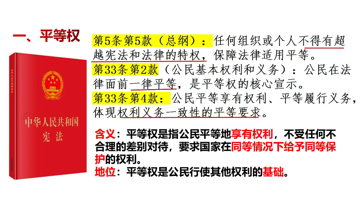3.1 公民基本权利 同步课件 2025-2026学年统编版道德与法治八年级下册第8页