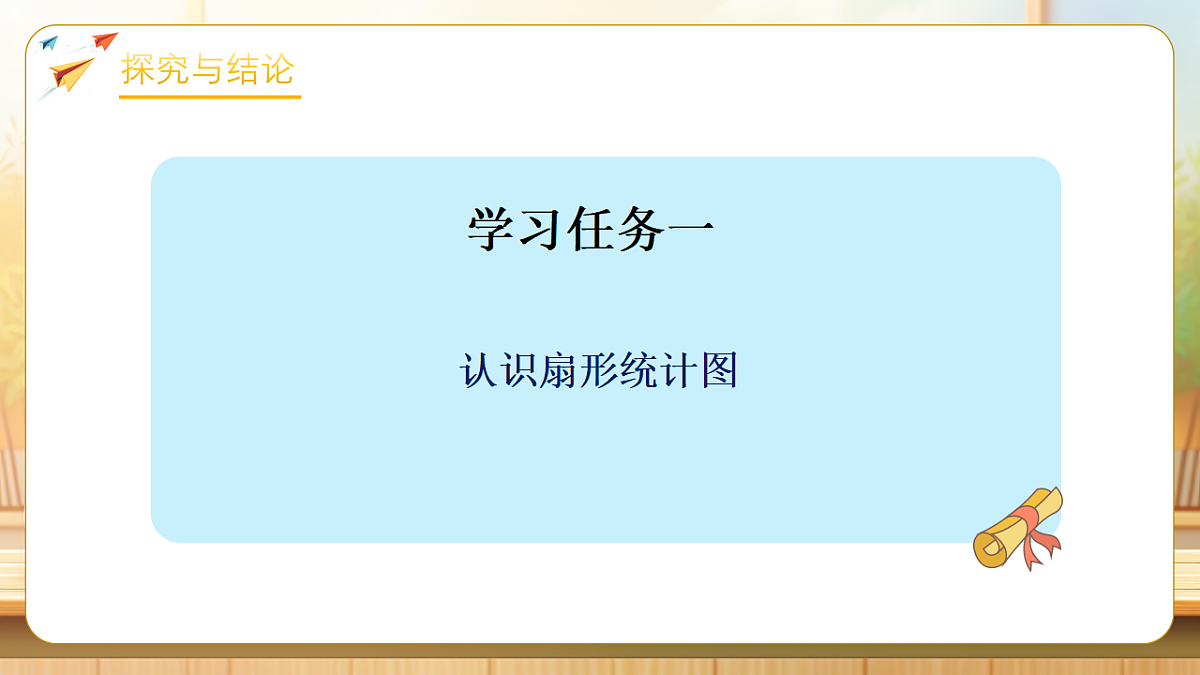 【任务型备课】苏教版六年级下册-1.1 认识扇形统计图（课件）第6页