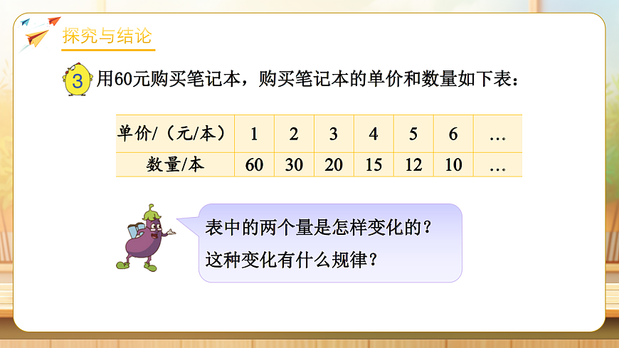 【任务型备课】苏教版六年级下册-6.3 反比例的意义（课件）第7页