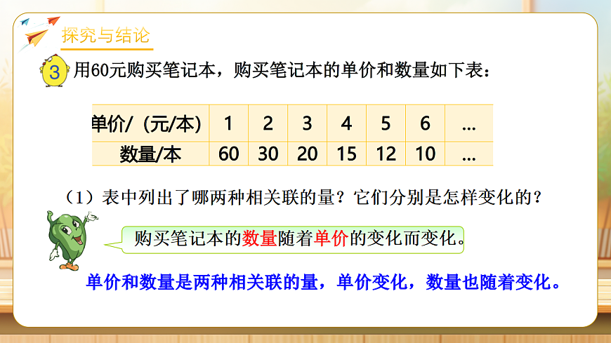 【任务型备课】苏教版六年级下册-6.3 反比例的意义（课件）第8页