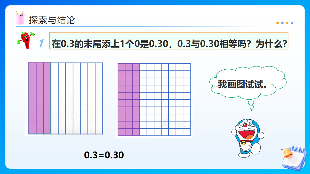 【任务型备课】西师大版四年级下册-5.2 小数的性质（课件）第8页
