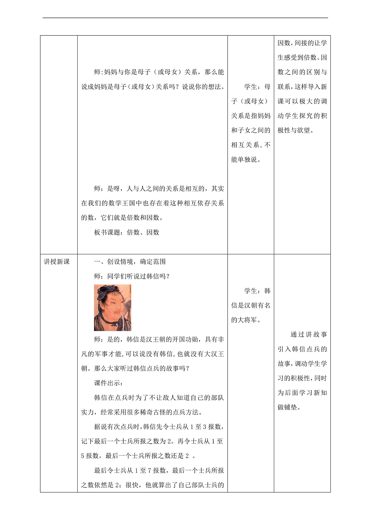 【任务型备课】西师大版五年级下册-1.1 倍数、因数（教学设计）第2页
