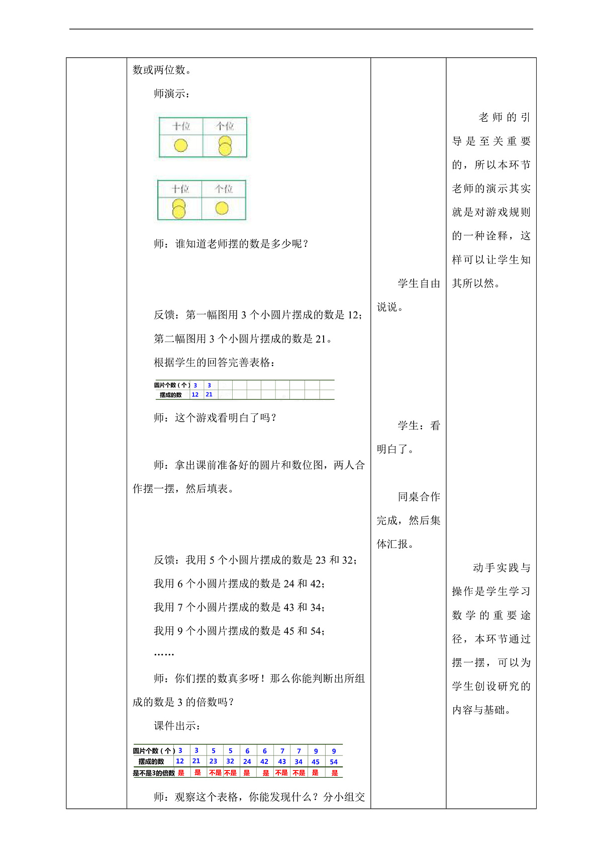 【任务型备课】西师大版五年级下册-1.3 3的倍数特征（教学设计）第3页