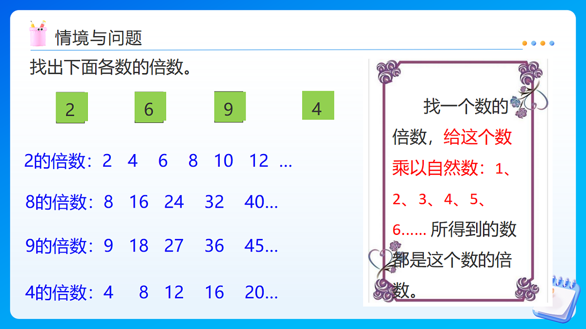 【任务型备课】西师大版五年级下册-1.5 公因数、公倍数（课件）第5页