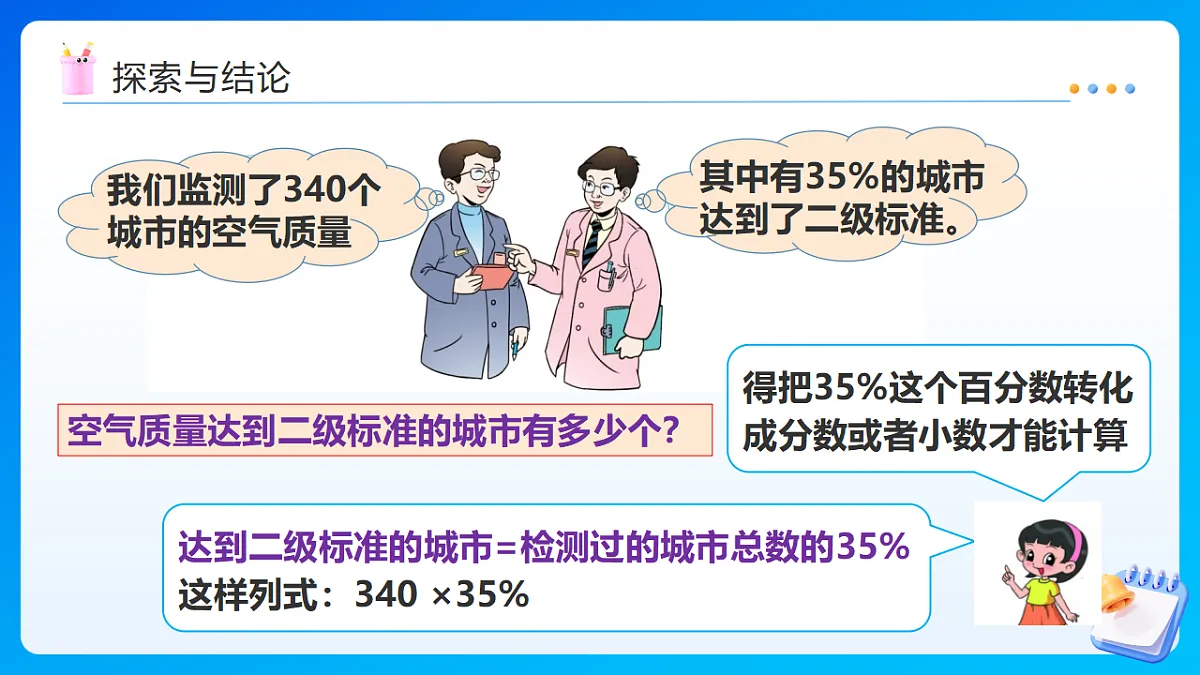 【任务型备课】西师大版六年级下册-1.2 百分数、分数、小数互化（课件）第8页
