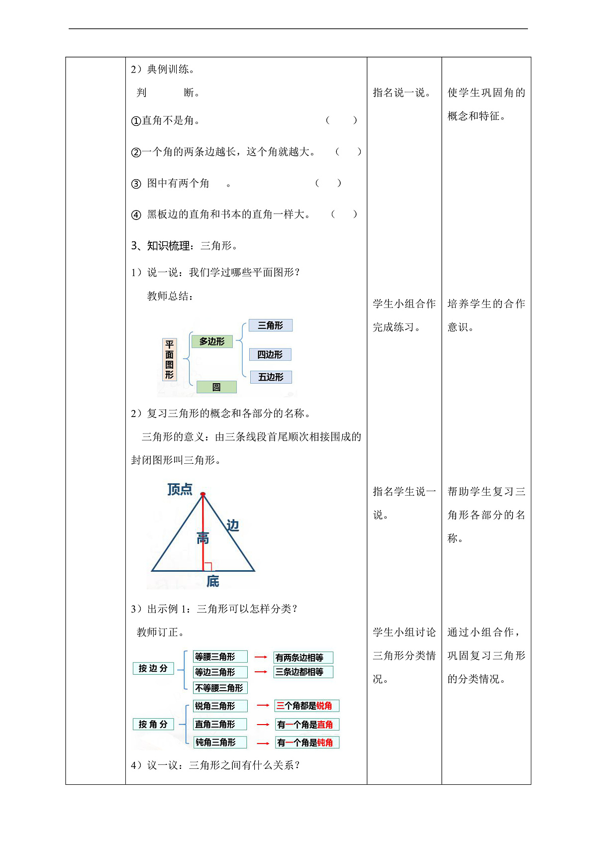 【任务型备课】西师大版六年级下册-5.6 平面图形（一）（教学设计）第3页