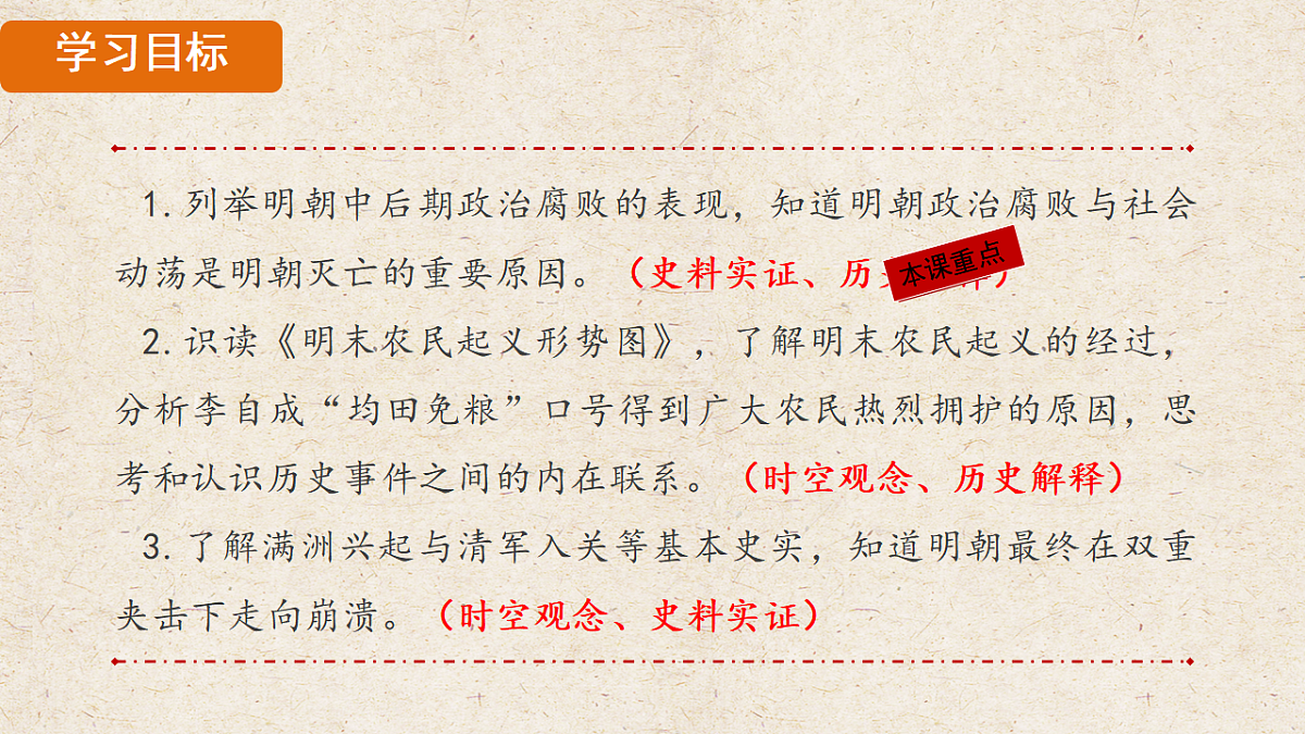人教版七年级历史下册教学课件《第17课 明朝的灭亡和清朝的建立》第5页