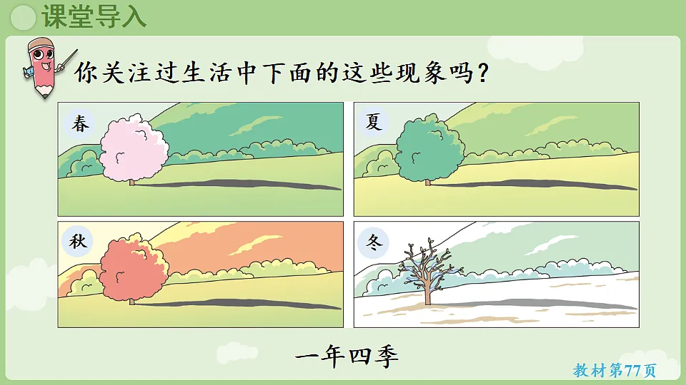年月日的秘密 第1课时 年历中的秘密 课件 2025-2026学年人教版数学三年级下册第4页