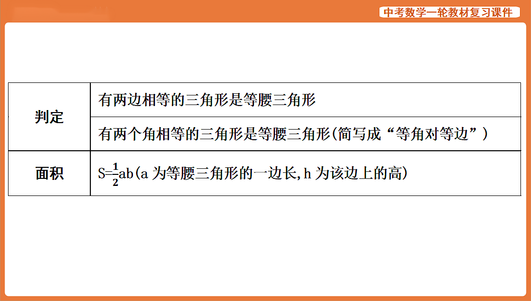 第17讲　等腰三角形、等边三角形、直角三角形-2026年中考数学复习课件第3页