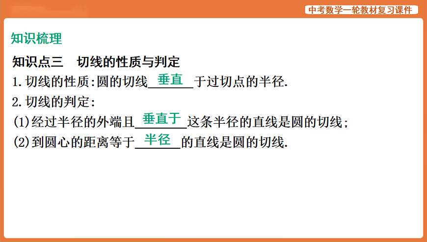第24讲　与圆有关的位置关系-2026年中考数学复习课件第6页