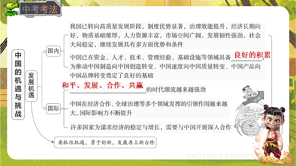 4.1中国的机遇与挑战（课件）--统编版道德与法治九年级下册第3页