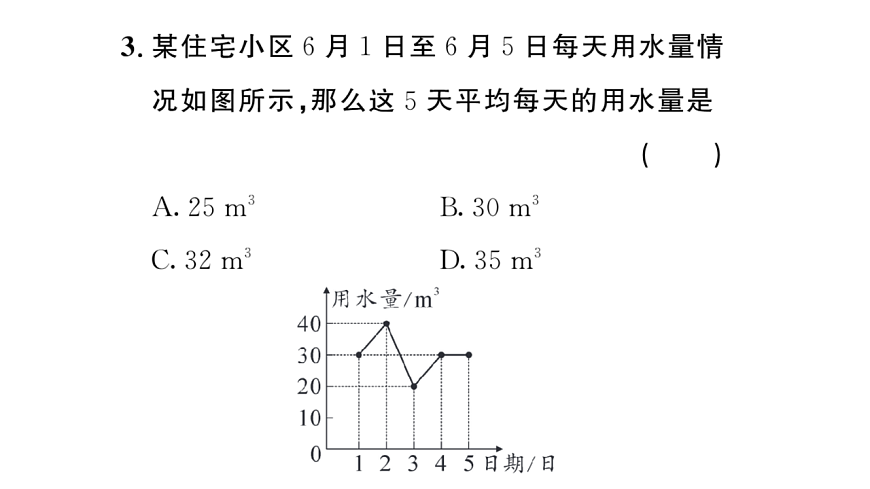 初中数学新华东师大版八年级下册19.1.1 平均数的意义课后作业课件（2026春）（放映显示答案）第4页
