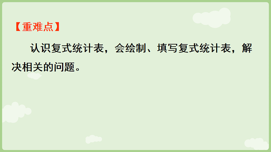 5.2  认识复式统计表   课件 2025-2026学年人教版数学三年级下册第3页