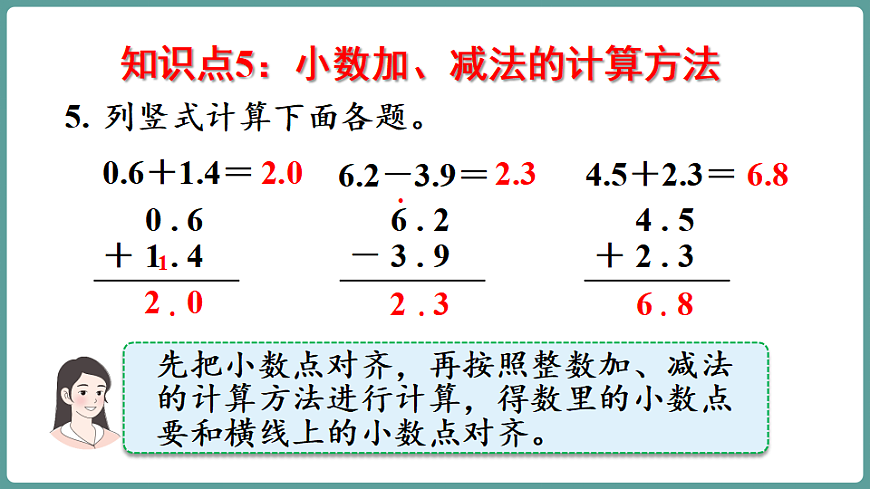 新人教版（2024）数学三年级下册 第六单元 小数的初步认识 整理和复习（课件）第8页