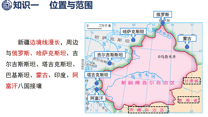 第1课时  新疆维吾尔自治区的地理概况第7页