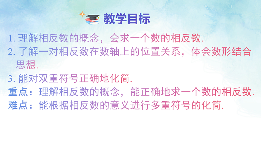 1.2.2 相反数-课件-数学湘教版（2024）七年级上册第2页