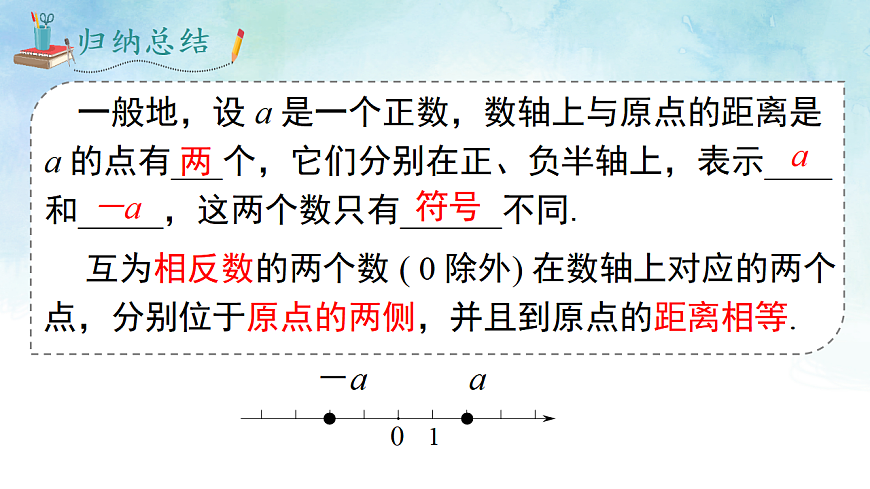 1.2.2 相反数-课件-数学湘教版（2024）七年级上册第8页