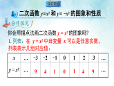 2.2.1 二次函数y＝±x²的图象与性质-课件-数学北师大版九年级下册