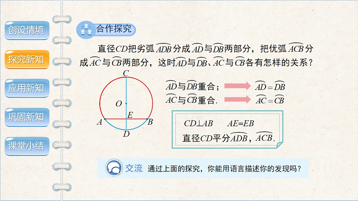 沪科版九年级数学下册教学课件《24.2 圆的基本性质》第2课时第7页
