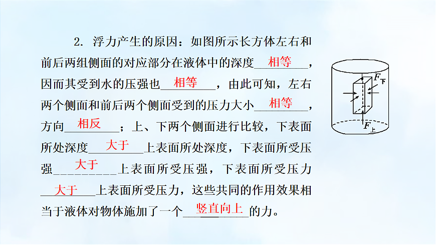 沪粤版八年级物理下册教学课件《第九章 小结与复习》第5页