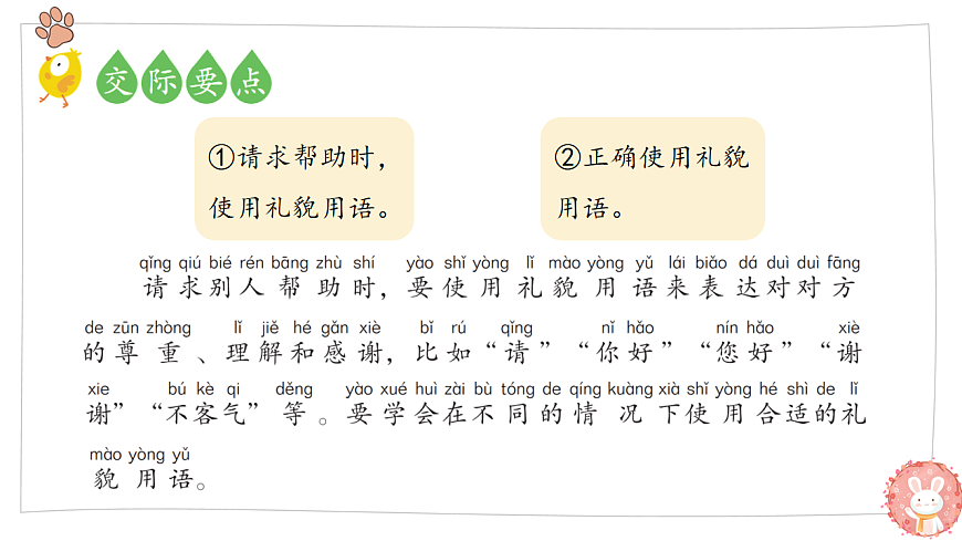 第三单元 课文2 口语交际：请你帮个忙  课件 统编版语文一年级下册第4页